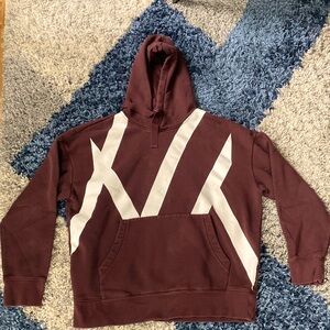 Large Burgundy H&M Hoodie